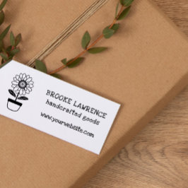 Sello De Caucho Fabricado a mano con girasol