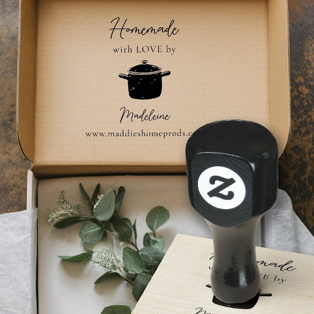 Sello De Caucho Fabricante de artesanías artesanales para la prote (homemade artisanal maker baker jam preserve jelly cookies stamp gifting christmas bridal baby shower)