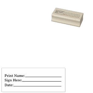 Sello De Caucho Factura profesional simple