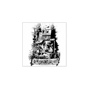 Sello De Caucho Fairy hermanos tale furia - cuento de hadas -