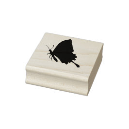 Sello De Caucho Fancy Butterfly Art Stamp