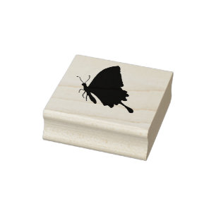 Sello De Caucho Fancy Butterfly Art Stamp