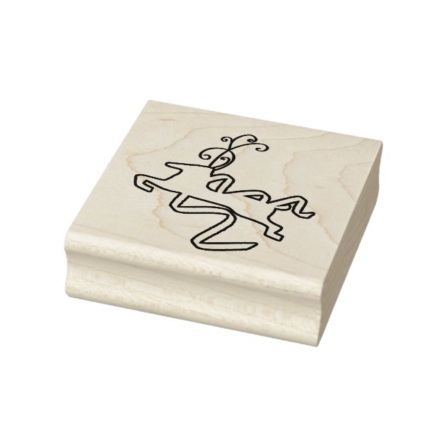 Sello De Caucho Fancy Reinder Wood Art Stamp (Sello)