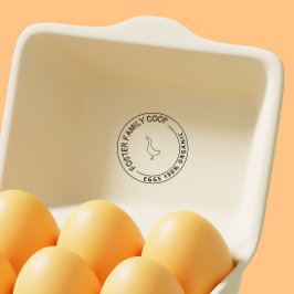 Sello De Caucho Farmhouse Style Duck Egg carton Wood Art Stamp