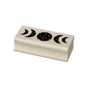 Sello De Caucho Fases de la Luna