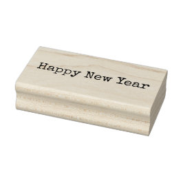 Sello De Caucho Feliz Año Nuevo