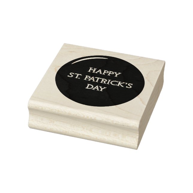 Sello De Caucho Feliz Día de San Patricio (Sello)