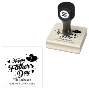 Sello De Caucho Feliz Día del Padre