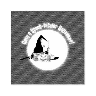 Sello De Caucho Feliz Halloween Y Todos