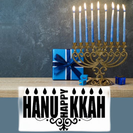 Sello De Caucho Feliz Hanukkah