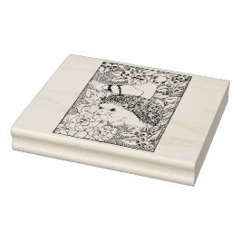 Sello De Caucho Feliz Hollow Hedgehog