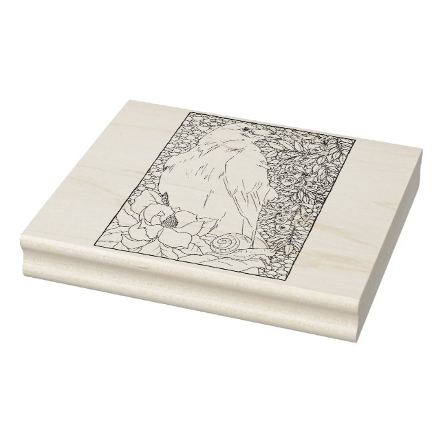 Sello De Caucho Feliz Hollow Raven (Sello)