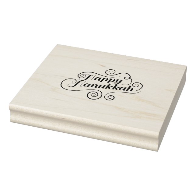 Sello De Caucho Feliz Janucá (Sello)