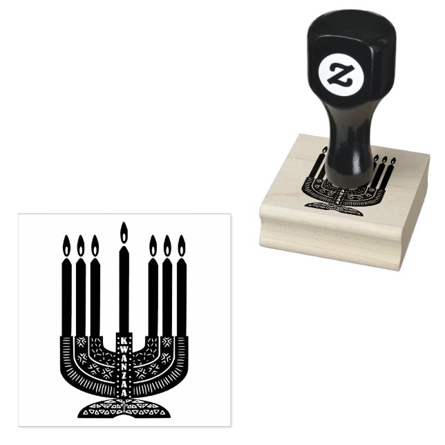Sello De Caucho Feliz Kwanzaa (Sellado)