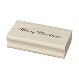 Sello De Caucho Feliz Navidad