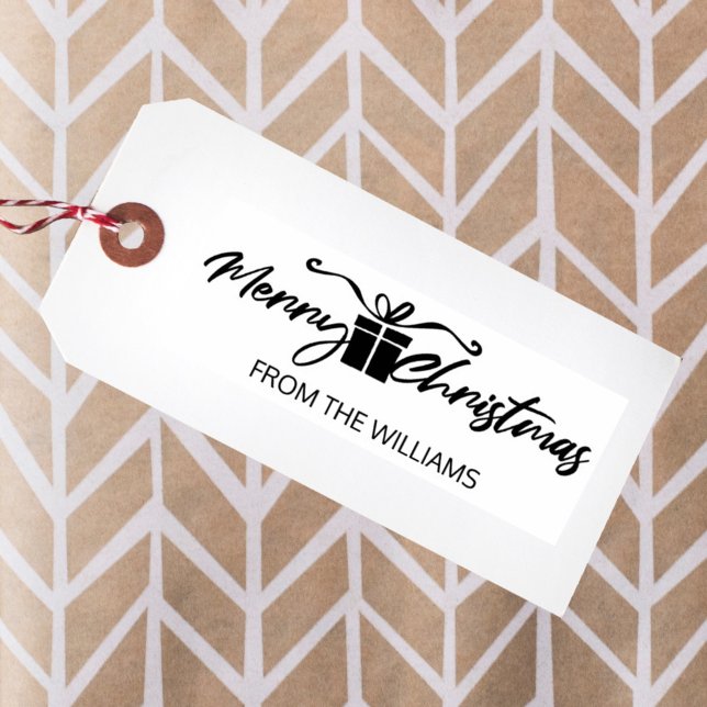 Sello De Caucho Feliz Navidad de la familia (personalizado), (Subido por el creador)