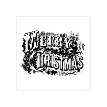 FERRY CHRISTMAS WOOD STAMP