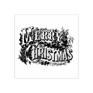 SELLO DE CAUCHO FERRY CHRISTMAS WOOD STAMP