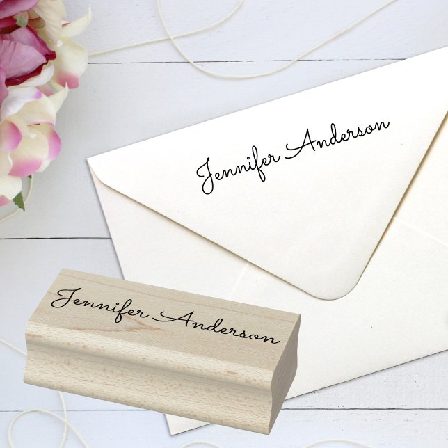 Sello De Caucho Firma de nombre personalizado personalizada (Subido por el creador)