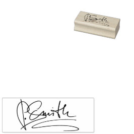 Sello De Caucho Firma personalizada