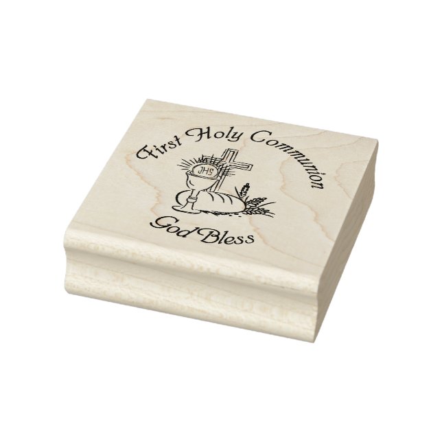 Sello De Caucho First Holy Communion Rubber Stamp (Sello)