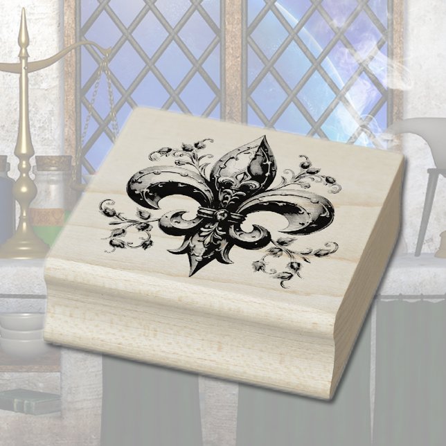 Sello de caucho Fleur de Lis (Subido por el creador)