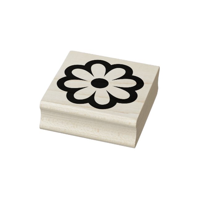Sello De Caucho Flor (Sello)