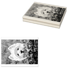 Sello De Caucho Flores occidentales y rosas