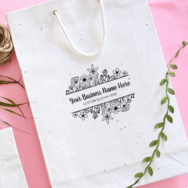 Sello De Caucho Flores silvestres elegantes estilo de vida moderno (Subido por el creador)