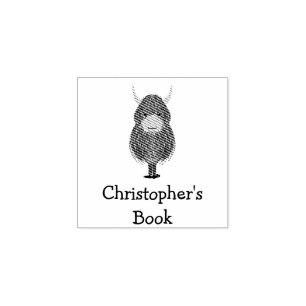 Sello De Caucho Folleto escocés de vacas altas