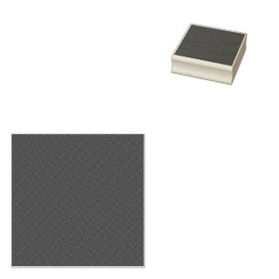Sello De Caucho Fondo Sólido Azul Profundo   Diseño Minimalista Au