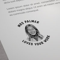 Foto de Cara de Maestro Personalizada Aprobada