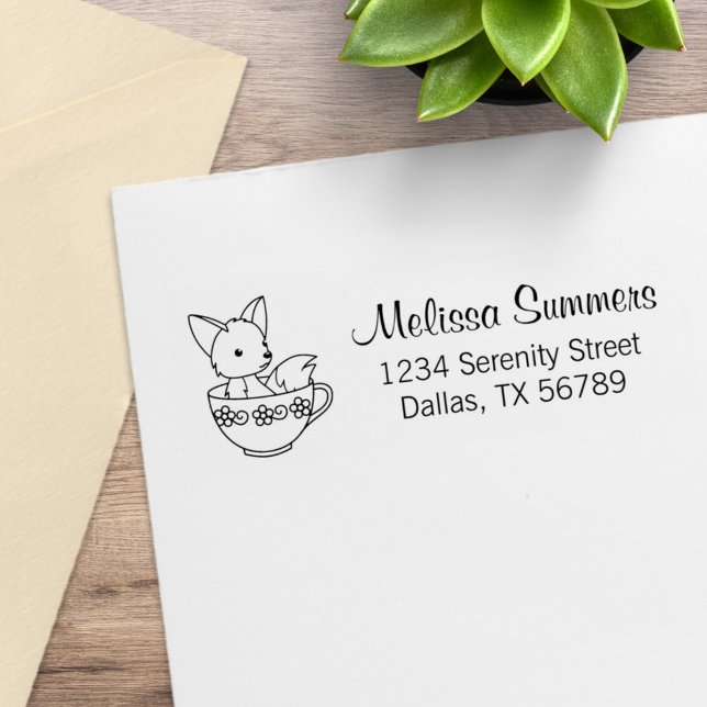 Sello De Caucho Fox en una dirección de televisión (Subido por el creador)