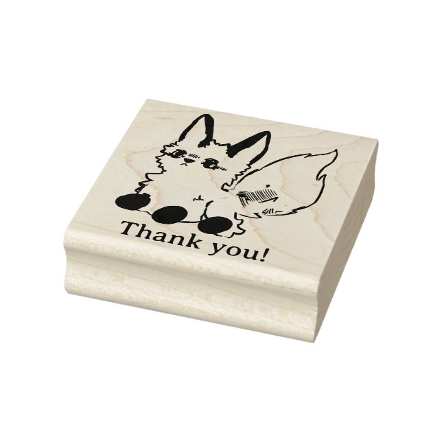 Sello De Caucho Fox, thank you! (Sello)