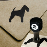 Gales Terrier Perro Raza Silhouette