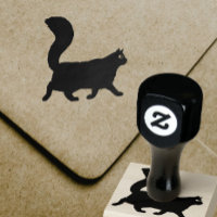 Gato en marcha | Kitty con pelo largo y cola suave