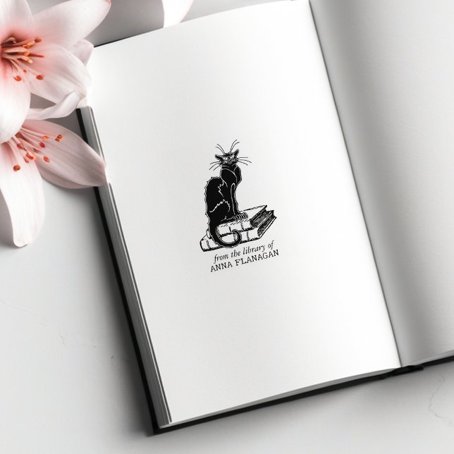 Sello De Caucho Gato Grumpy De La Biblioteca De (Subido por el creador)