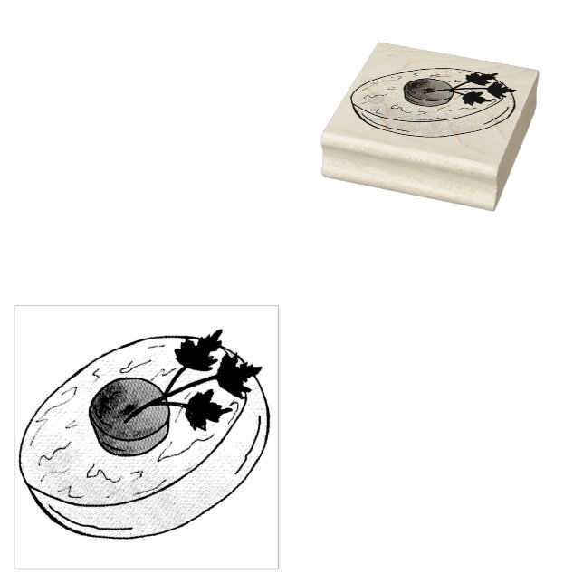 Sello De Caucho Gefilte Fish Jewish Holidays Shabbat Passover Food (Sellado)