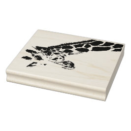 Sello De Caucho Giraffe