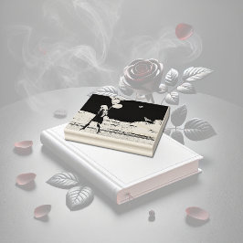 Sello De Caucho Globos de cumpleaños y Raven