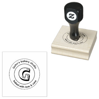Sello De Caucho Gohn's Bakery Studio Custom Stamp