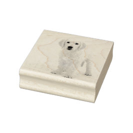 Sello De Caucho Golden Retriever