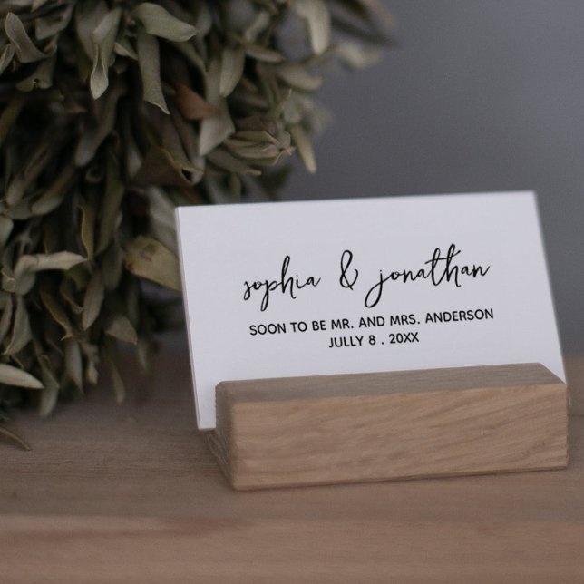 Sello De Caucho Grabación de caligrafía simple Guardar fecha (Subido por el creador)