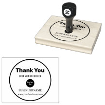 Gracias Personalizado Elegant Script Circle Text