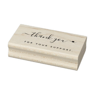 Sello De Caucho Gracias por su apoyo