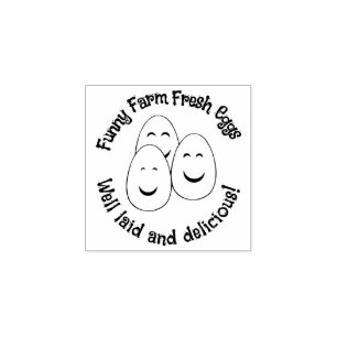 Sello De Caucho Graciosa granja Cute Happy Smiggs v2 Rubber Stamp