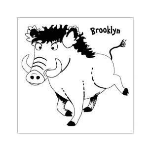 Sello De Caucho Gracioso ilustracion de personalizado de afeitar d