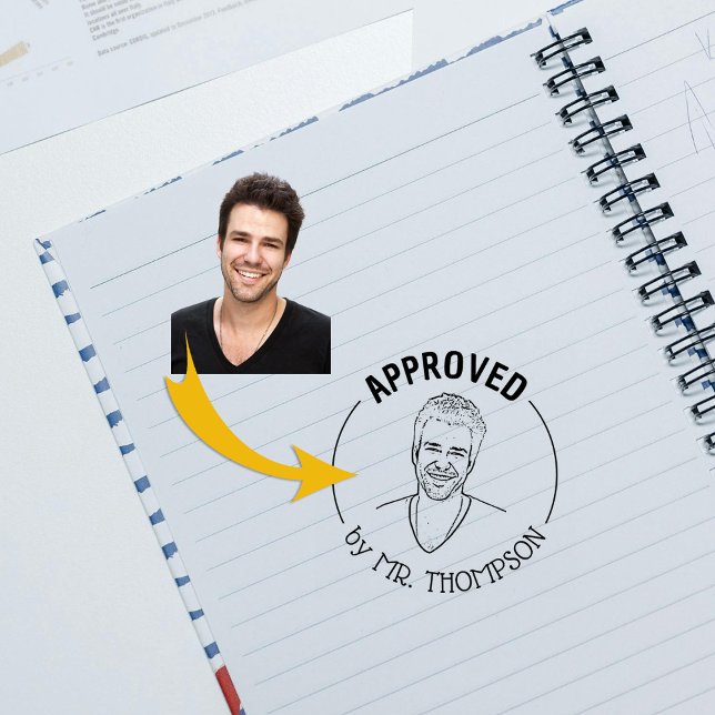 Sello De Caucho Gracioso salón de clases para profesores de fotogr (Subido por el creador)