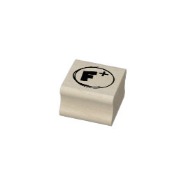 SELLO DE CAUCHO GRADO ESCOLAR F PLUS RUBBER STAMP
