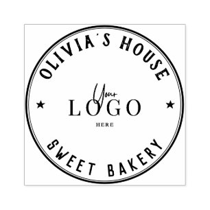 Sello De Caucho Gran Personalizado de logotipos personalizados cas